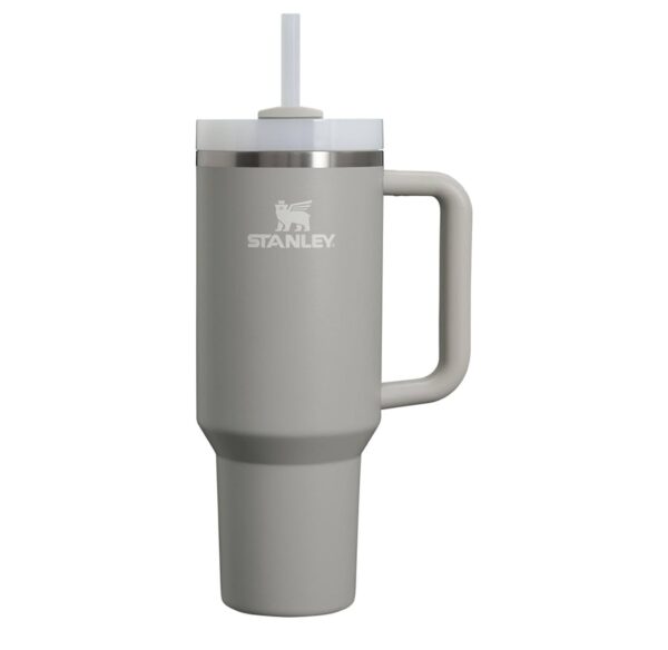 Custom Engraved Stanley Quencher H2.0 FlowState Tumbler - 40 oz with Handle & Straw (multiple colors) - Image 6