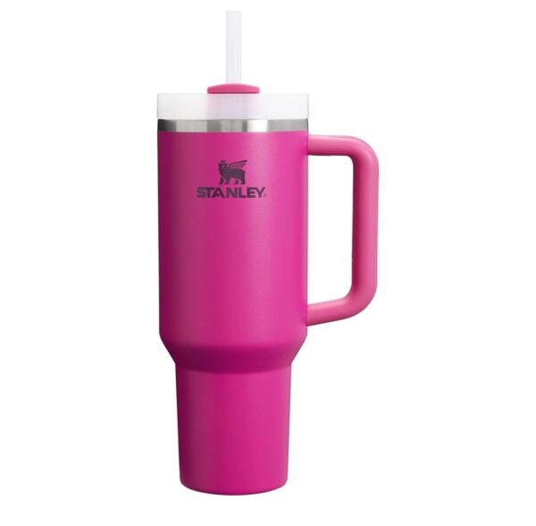 Custom Engraved Stanley Quencher H2.0 FlowState Tumbler - 40 oz with Handle & Straw (multiple colors) - Image 9