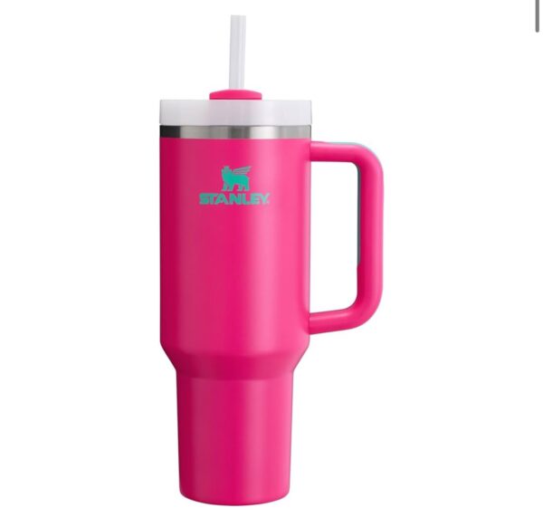 Custom Engraved Stanley Quencher H2.0 FlowState Tumbler - 40 oz with Handle & Straw (multiple colors) - Image 11